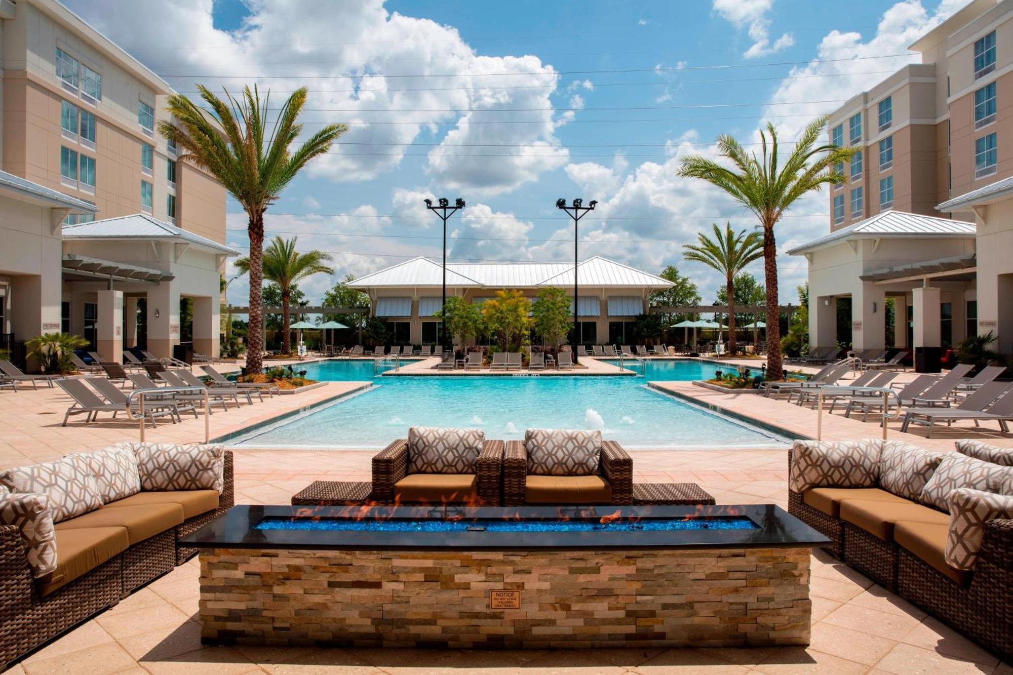 Towneplace Suites Orlando At Flamingo Crossings Town Center/Western Entrance Bay Lake Exterior photo
